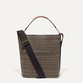 The Bucket Bag - Cacao Herringbone