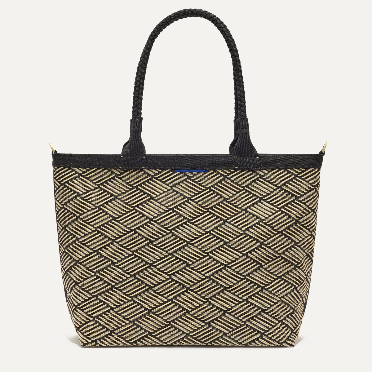 The Lightweight Zip Tote - Polar Zig Zag